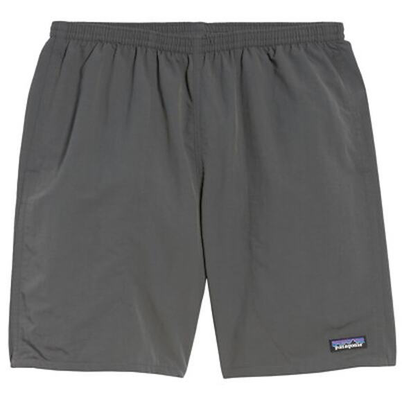 Patagonia Baggies gray elastic waist mesh shorts men's swim trunks shorts large - Picture 1 of 6